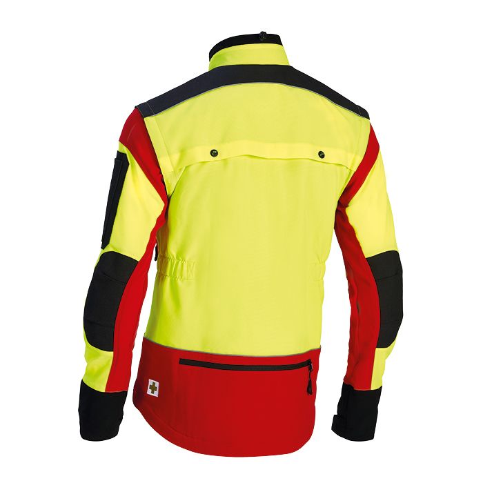 PSS X-treme Vario Funktionsjacke gelb/rot