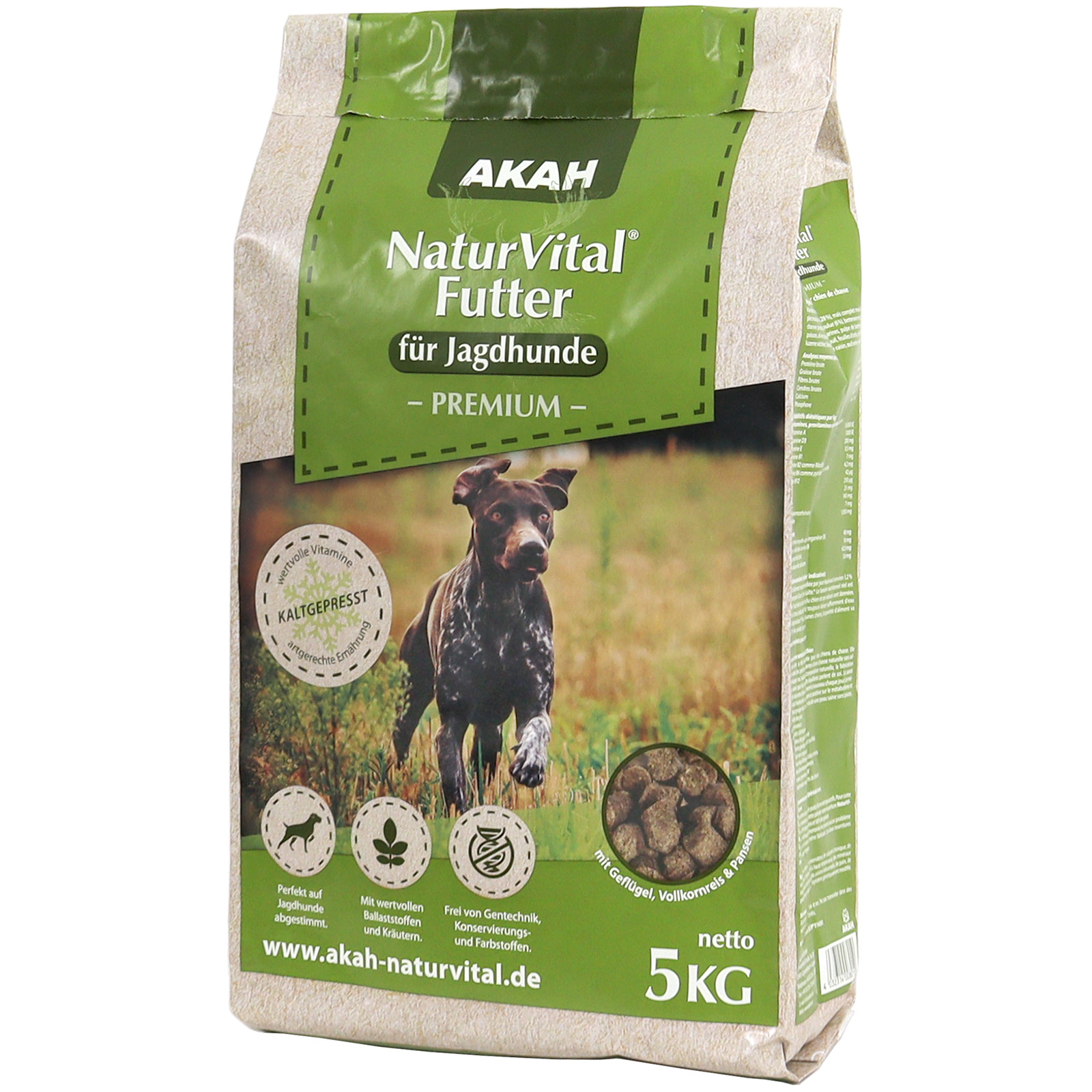 AKAH NaturVital® PREMIUM Hundefutter 5kg