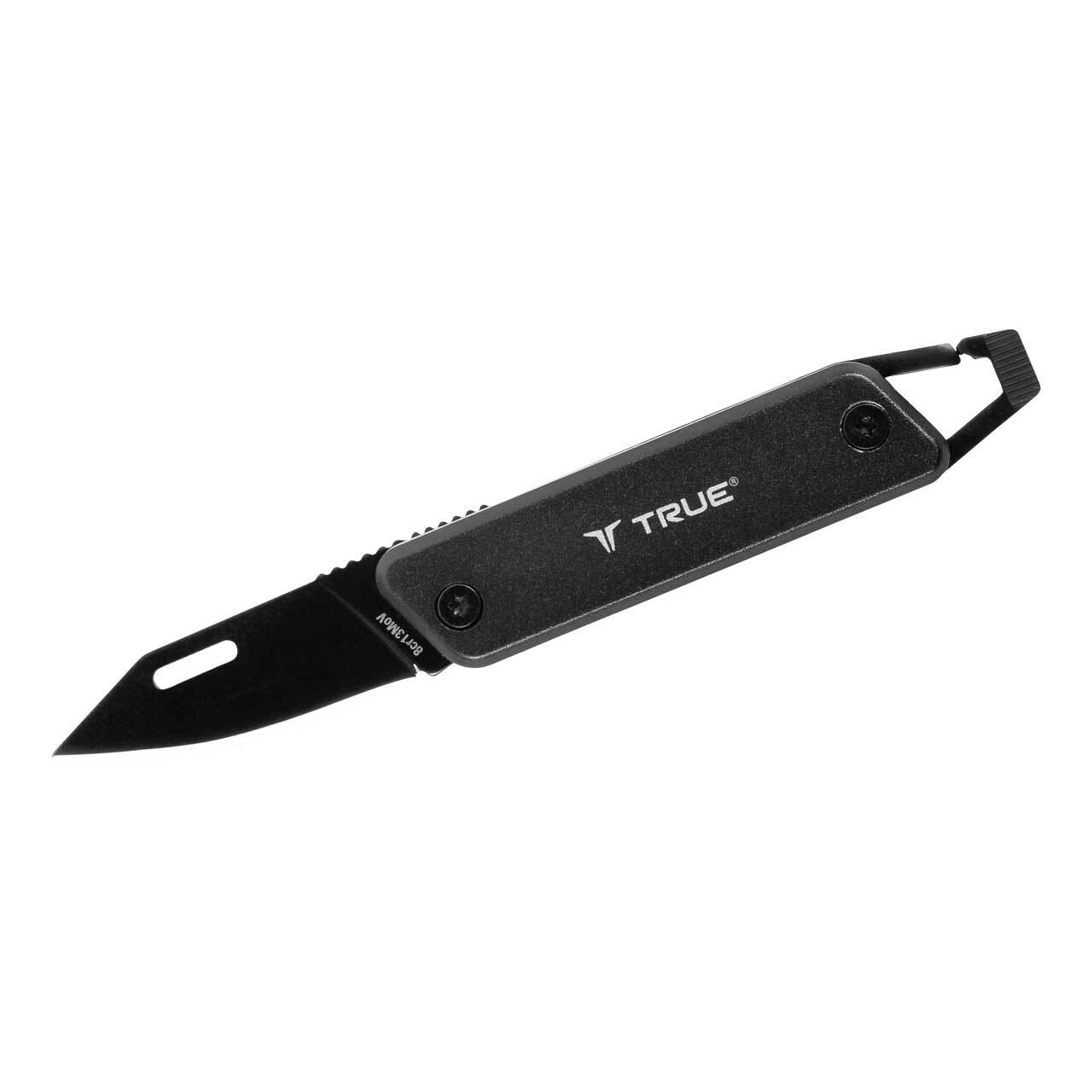 True Utility MODERN KEYCHAIN KNIFE, schwarz