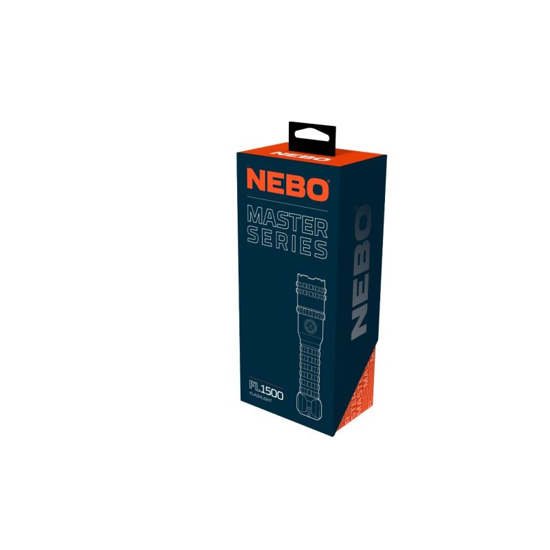 Nebo MASTER SERIES FL1500 LED-Taschenlampe  